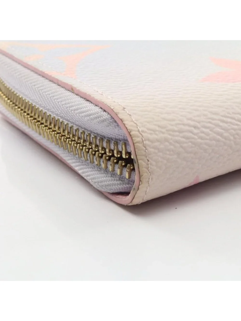 Louis Vuitton Round Wallet Zippy Monogram Spring in the City Sunrise Pastel